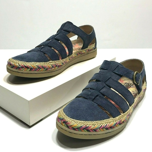 Born 8.5 Cidra Strappy Flat Espadrille Sandal EUC - Picture 2 of 8